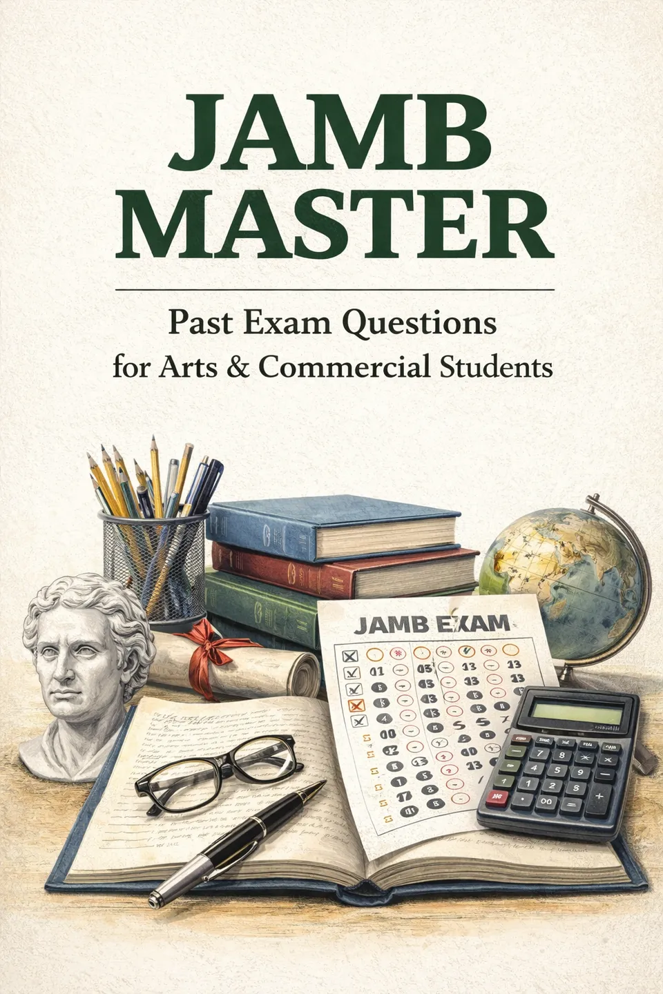 Art & Commercial JAMB Past Questions booklet